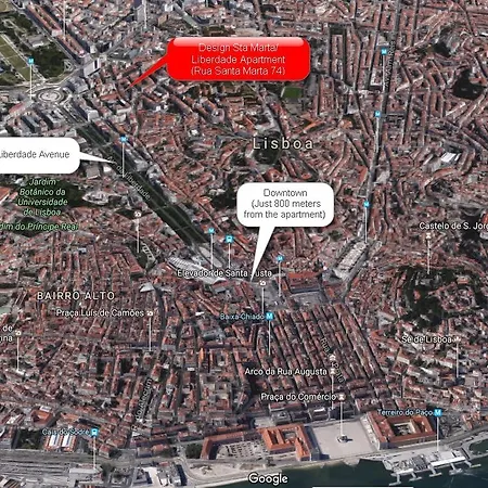 شقة Design Sta Marta/ Liberdade *