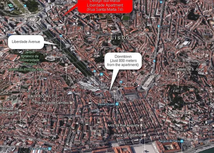 Διαμέρισμα Design Sta Marta/ Liberdade *